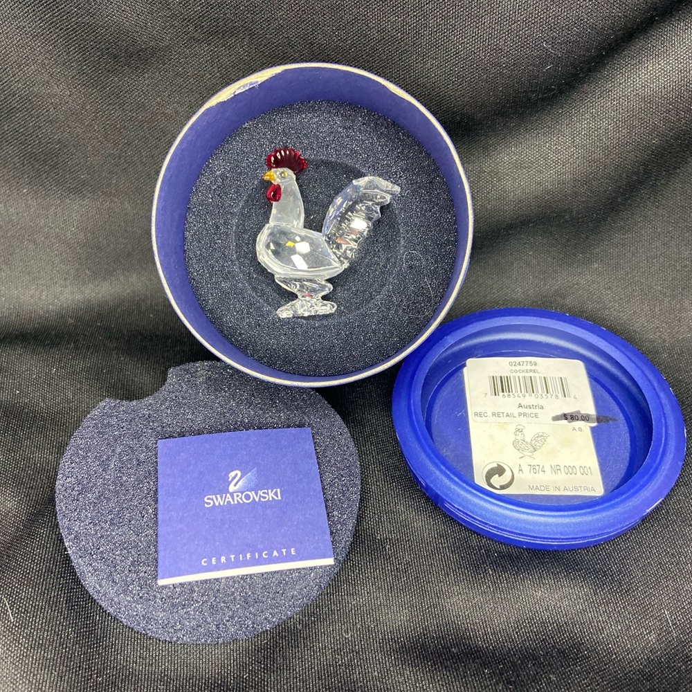 Swarovski cockerel